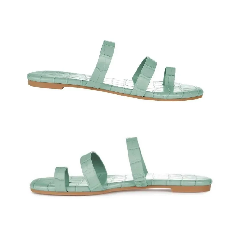Women's Journee Collection Daiya Slide Sandals